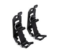 Generic Shovel Mount Kit Heavy Duty Rubber Tool Holder for Trucks Camping Black 2PCS Durable Easy Installation