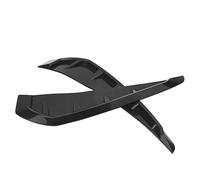Generic Side Fender Trim Glossy Black Aerodynamic Fit for Vent Cover for Universal Car Exterior Decor, 340 X 80mm, 2 Units