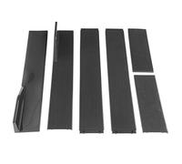 Generic Side Skirts For Cars, Side Skirts Polypropylene 6pcs 102mm Carbon Fiber Style Universal Extensions Splitters Lip with Screw Pack (2m)