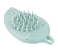 Generic Silicone Bath Scrubber Body Brush Face Cleaning Function, Multifunctional Massage Shower Brush, Green Colour, Facilitates Skin Pressure and Promotes Absorption of Skin Care