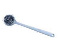 Generic Silicone Body Scrubber for Shower with Dual-Sided Design, Blue Bath Brush for Back Exfoliating and Skin Health Improvement, Soft Silicone Material Removes Dust and Dead Skin