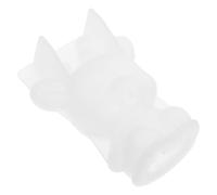 Generic Silicone Epoxy Mold White Silicone Mold 3D Deerlet Shaped Easy to Clean and Practical Use for Making and Fondant for Home Decor and Craft Projects