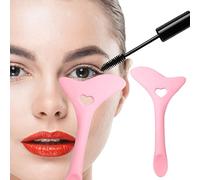 Generic Silicone Eyeliner Stencils Wing Tips Reusable Eyeliner Tool Makeup Drawing Aid For Beginners Professionals Pink Purple Blue Yellow (pink)
