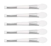 Generic Silicone Facial Brush, Double Head Makeup Brush 5 PIECES 2 in 1 for House