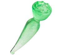 Generic Silicone Facial Massage Stick for Face and Body, Small Lotus Seed Green Wax Massage Tool, Acupoint Meridian Massager for Relaxation and Skin Care