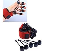 Generic Silicone Finger Trainer Hand Grip Strength Exerciser for Rehabilitation, Adjustable Finger Trainer for Hand Circulation, Strengthening Tool for Flexibility Improvement, Soft Grip for Joint