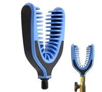 Generic Silicone Fishing Rod Rest - Blue, 10.3x6.2cm/4.06x2.44 inches - Modern, Adaptable and Versatile - Fishing