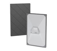 Generic Silicone Hail Protector Cover Signal-Safe Cover for Starlink Mini Dish (Black)