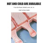 Generic Silicone Ice Cream Mold, 4 Cell Maker with Non Stick Easy for Dessert DIY Ice Cream Yogurt Chocolate (#5)