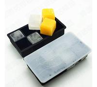 Generic Silicone Ice Cube Tray, 8 Grids Flexible Ice Trays Accessories for Cocktail Coffee Cube for Freezer for Freezer Reusable