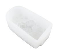 Generic Silicone Ice Pop Model with Unique Floral Pattern for Creating Delicious Treats At Home or On the Go