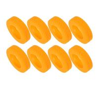Generic Silicone Luggage Wheel Covers Noise Reduction for Suitcase Wheels 8pcs and Shock Absorption, Easy Installation and Versatile Use for Travel and Business Trips