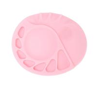 Generic Silicone Makeup Palette Versatile Nail Art Mixing Tray for Custom Eye Shadow, Multi-Purpose Beauty Tool for Makeup Artists, Pink