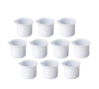 Generic Silicone Measuring Cups with Scale 12pcs 50ml Capacity No Cracking for Epoxy Craft Making for DIY Crafts Making and Resin Epoxy Tools