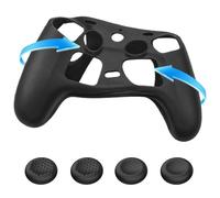 Generic Silicone Protective Case for Steam Controller 2 2026 Accessories | Non Slip Lightweight Case with Joystick Caps Textured Grip for Valve Steam Controller 2