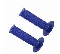 Generic Silicone Soft Hand Grips for Motorcycle 7/8 Inch Handlebar, Non-Slip Decoration for Pit Dirt Bike, Easy Installation for Stylish Riders (Blue)