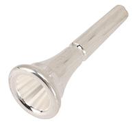 Generic Silver Brass Horn Mouthpiece Compact Size Easy Installation Wind Instrument Accessory for Luthiers