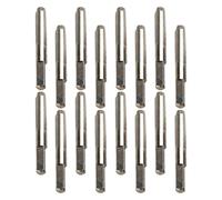 Generic Silver Metal Harp String Nails Musical Instrument Tuning Pins 16pcs with Simple Installation and Fine Workmanship for Harpsichord and Guzheng
