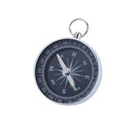 Generic Silver Pocket Compass Lightweight Durable Adventure Camping Emergency Survival Tool