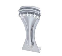 Generic Silver Zinc Alloy Tailpiece for 6 Strings Dobro Resonator Guitar Improved Volume and Sustain for Guitar Performers Zinc Alloy/Silver/Single