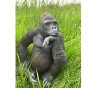 Generic Silverback Gorilla Garden Statue Primate Interior Design Conservatory D. Fossey.