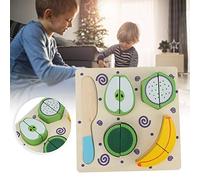 Generic Simulation Wood Fruits SCHTOUNGS FROM The Basic Accessories for Children's Base for The Color on The Water -based Color (#2)