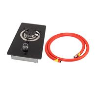 Generic Single Burner Gas Stove Portable 1.8Kw Power Adjustable Fire Tempered Glass Yacht RV