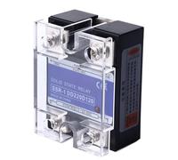 Generic Single Phase Relay, Solid State Relay Module 3-32VDC Input 5-220VDC Load Fast Switching Space Saving Wide Application for Manufacturing (120A)