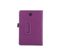 Generic Slim Folding Folio Stand Case for Samsung Galaxy Tab S2 8.0 inch 2015 (SM-T710 T715 T713 T719), Lightweight Magnetic Closure PU Leather Flip Shockproof Auto Wake/Sleep Smart Cover Purple
