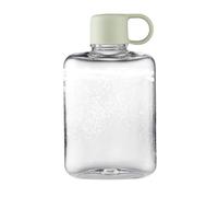 Generic Slim Water Bottle, 360 ml Flat Square Travel Water Bottle For Handbag, Reusable Tritan Travel Bag Water Bottle, Travel Bottle Cup