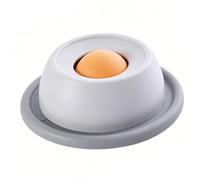 Generic Slow Feeder Dog Lick Bowl, Interactive and Anti-Choking Pet Dish, Non-Slip Design Made of Food Grade PP 12x12x4cm, Great for Cats and Dogs (Gray)