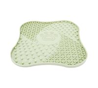 Generic Slow Feeder Silicone Lick Mat for Dogs and Cats, Reduces Boredom During Grooming, Dishwasher Safe, 2-Unit Set (Spiral Pattern)