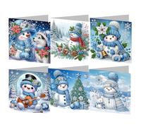 Generic Slowl Painting 6-Set DIY Art kit Greetings Cards Christmas Birthdays Those Giving Creativ