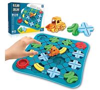 Generic Small Child Track Auto Toys Interactive Maze Race Puzzle Building Stones for Children's Pedagogy Toys