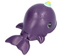 Generic Small Children Bathtub Toys, Interesting and Cute Can Crawl on Land Great That Is Equipped As a Rounded Corners on Bathing for Bathing (Winding orca violet)