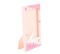 Generic Small Film Frame, Instant Photo Frame Vivid Printing Anti Fading Stable Base for Movie Stubs (Roseate)