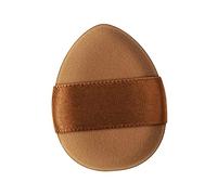 Generic Small Finger Triangle Puff Beauty Tool Makeup Sponge for Body Tool Contouring, Brown