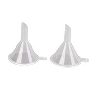 Generic Small Funnel, Plastic Funnel For Filling Bottles with 2pcs Plastic For Spice Racks