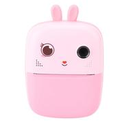 Generic Small Instant Print Camera, Small Print Camera Black White Photo Printing Portable with Photo Frame for Daily Use (Roseate)