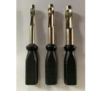 Generic Small Meat/Bread Punches - 3 Pieces, Black, Plastic Handle, Fishing Bait Punch