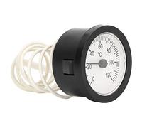 Generic Small Portable Bimetal Thermometer for Accurate Readings, Industrial Use for Gas and Liquid Temperature Control, 1 X Bimetal Thermometer for Reptiles or Plant Glass Containers