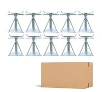 Generic Small Static Caravan Axle Stand x 10 Mobile Home Supports 10-Pack UK Made WIde Top (Small 10.5"" - 14"")