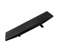Generic Small Wooden Display Stand Three-Leg Pedestal, Rustic Solid Wood Farmhouse Tray for Living Room Coffee Table, Decorative Vintage Fruit and Storage Rack in Black
