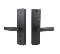 Generic Smart Door Lock with HD Camera, Fingerprint Keyless Entry Door Lock 6 Unlocking Methods Built in Doorbell APP Control Carbon Steel Material, with Anti Theft Alarm and Low
