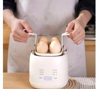 Generic Smart Egg Cooker Machine - Fully Automatic Electric Egg Boiler for Steamed, Hard Boiled, Soft Boiled Eggs - 2024 New Rapid Egg Cooker for Kitchen