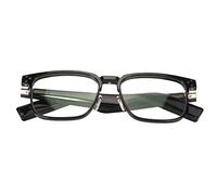 Generic Smart Sound Glasses, Light Light Audio Sound, Calling Music Playing IPX4 Music Proof D Water for Games for Meeting (Black Frame)