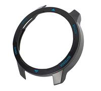 Generic Smart Watch Protective Cover, Safe Watch Bumper Flexible Case with Walking Style for the Office (Blue Letter On Black)