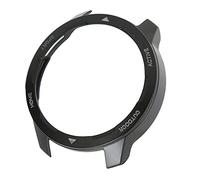 Generic Smart Watch Protective Cover, Safe Watch Bumper Flexible Case with Walking Style for the Office (White Letter On Black)
