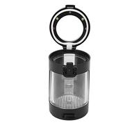 Generic Smell Proof Container Black Portable Mini Luminous Transparent Odor Proof Storage Box Jar with USB Cable