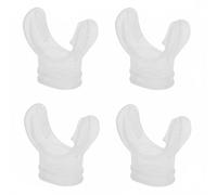 Generic Snorkel Silicone Regulator Scuba Breathing Soft Silicone Material For Universal Regulator Fit Replacement Suitable for beach holidays pool practice beginner training spare kit